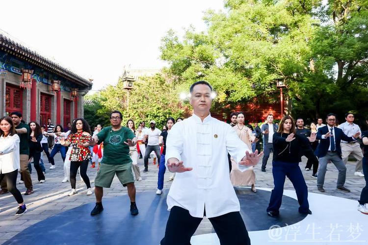 北京举办驻华外交官太极拳交流活动